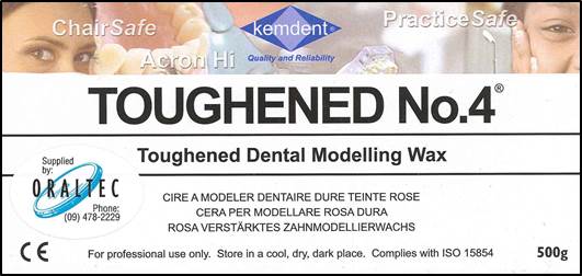 WAX KEMDENT NO4 500G