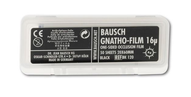  GNATHO-FILM BLACK SHEETS 16UM /50