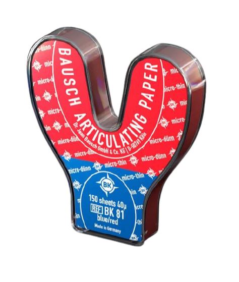  ARTICULATING HORSESHOE BLUE/RED 40UM/150