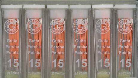 GUTTA PERCHA POINTS CC 15 VIAL/20
