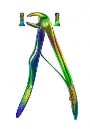 EXTRACTION FORCEPS ARQ CHILD LOW MOLARS