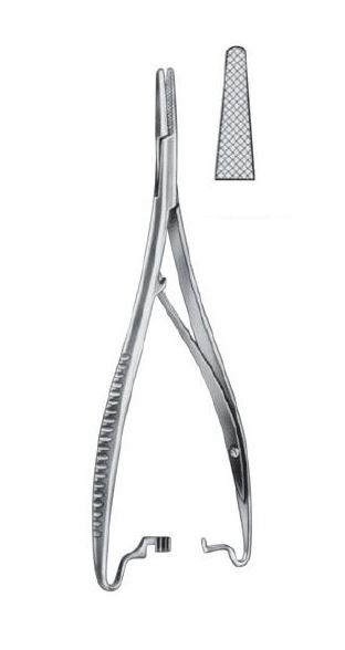 NEEDLE HOLDER MATHIEU W RATCHET 170MM
