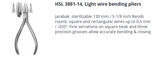 PLIERS JARABAK 130MM