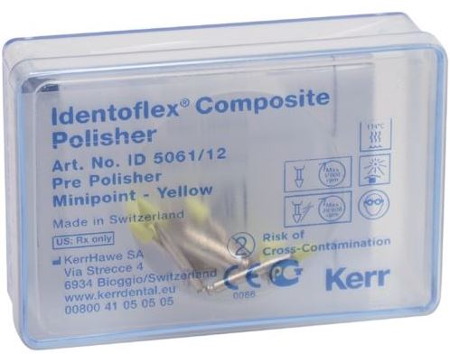 POLISHER YELLOW MINI POINT PKT 12