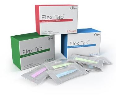 FLEXIBLE CLEARANCE TABS GREEN 1.5MM