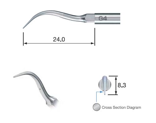 NSK SCALING TIP G4E FOR EMS