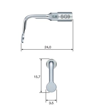 NSK SG9 VARIOSURG SINUS MEM DETACH TIP