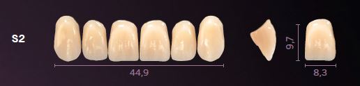 S2-A1 PREMIUM TEETH UPPER ANTERIOR