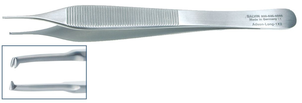 ADSON LONG 1X2 TISSUE FORCEPS 15CM