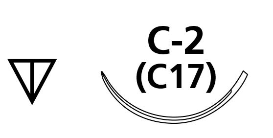 SUTURE POLYPROP 6/0 C2 NEEDLE /12