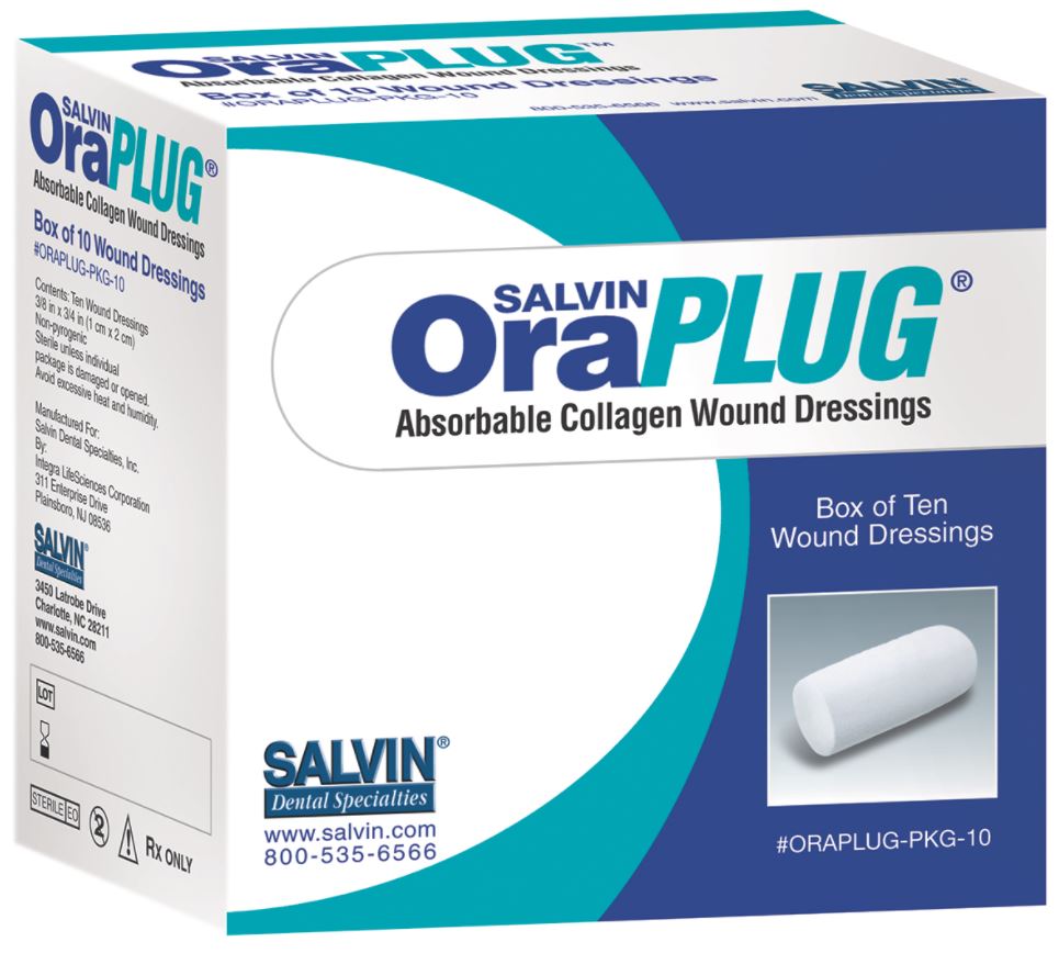 ORAPLUG RESORBABLE SPONGE 1X2CM /10