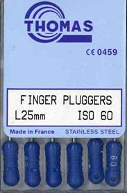 FINGER PLUGGER 25MM 60/6