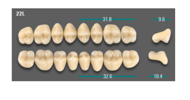 VITA VIONIC VIGO Posterior, A3.5, 22L UK