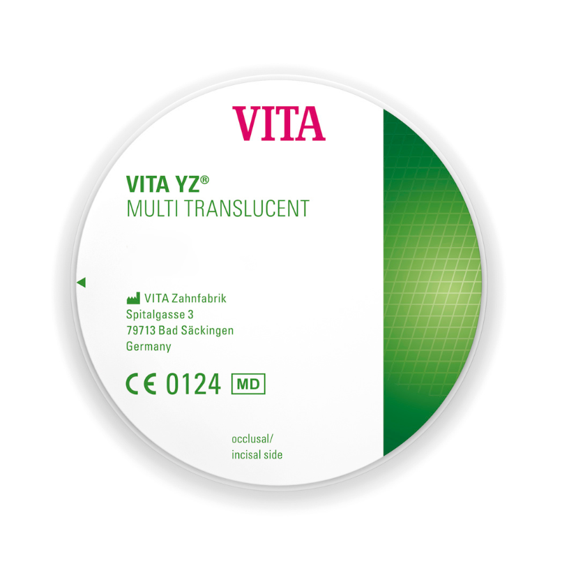 VITA YZ MULTI TRANSLUCENT, B1, Ø 98.4 x h 14 mm, 1 pc.