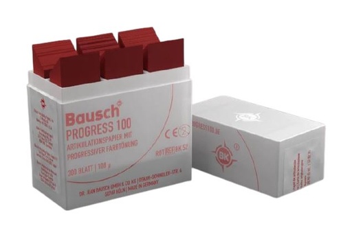 [BABK52]  ARTICULATING PAPER STRIPS RED 100UM /300