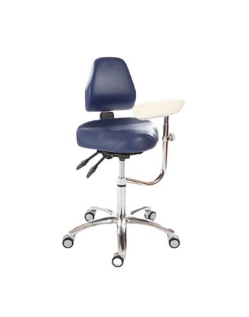 [BQ470031] STOOL COMFORTMOVE 3 BLK SEAT CHROME BASE