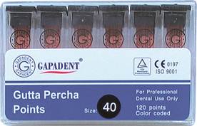 [GAGPV40] GUTTA PERCHA POINTS CC 40 VIAL/20