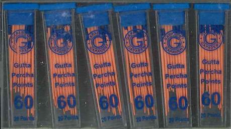 [GAGPV60] GUTTA PERCHA POINTS CC 60 VIAL/20