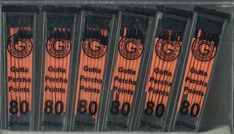 [GAGPV80] GUTTA PERCHA POINTS CC 80 VIAL/20