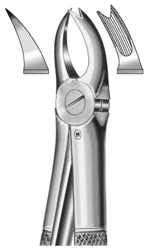 [HMHSA02689] EXTRACTION FORCEPS UPPER MOLAR RIGHT 89