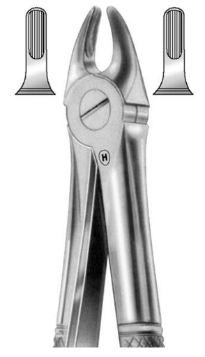 [HMHSA03210] EXTRACTION FORCEPS UPPER CANINES 107