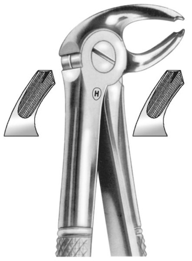 [HMHSA05723] EXTRACTION FORCEPS LOWER MOLAR RIGHT 23