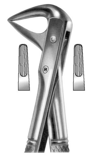 [HMHSA06874] EXTRACTION FORCEPS LOWER ROOTS 74
