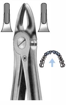 [HMHSA32237] EXTRACTION FORCEPS CHILD UPPER 37