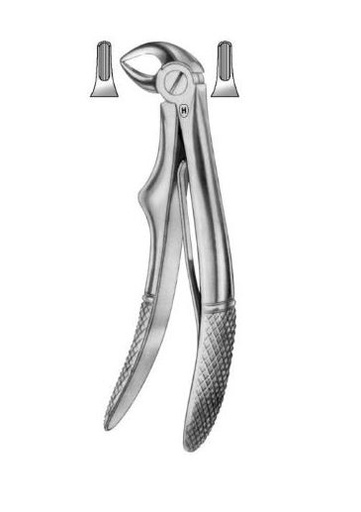 [HMHSA34607] EXT FORCEP CHILD W/SPRING LOW MOLAR FIG7