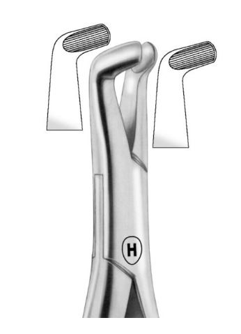 [HMHSA40522] EXTRACTION FORCEPS LOWER THIRD MOLAR 222