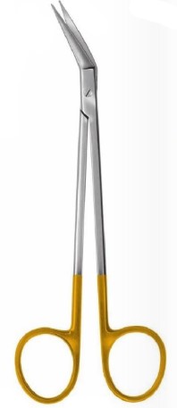 [HMHSB34716] SCISSORS LOCKLIN ANGLED TC 160MM