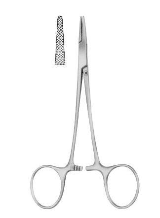 [HMHSD07113] NEEDLE HOLDER HALSEY SERRATED 135MM