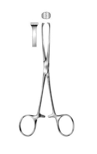 [HMHSE25316] TISSUE FORCEPS ALLIS 150MM