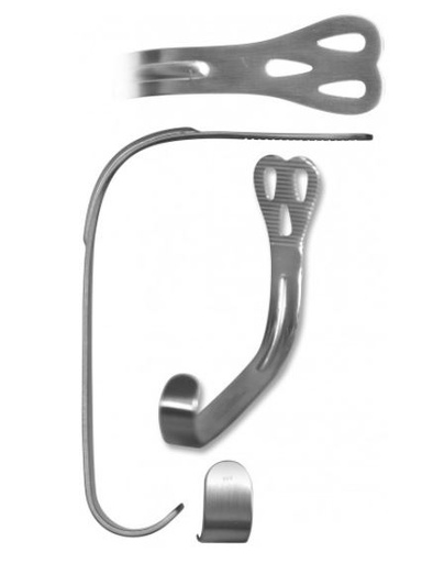 [HMHSF04801] RETRACTOR WIEDER FIG 1 140MM