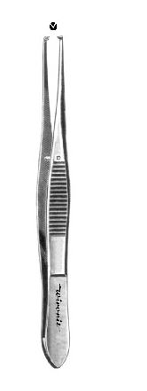 [HMHWC21210] TISSUE FORCEPS MICRO STRAIGHT 105MM