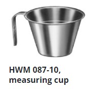 [HMHWM08710] CUP STAINLESS STEEL 100ML