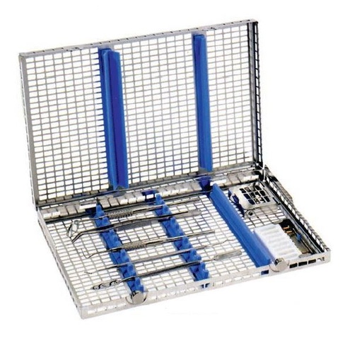 [HMHWM11712] METAL CASSETTE WITH LID FOR 12 INSTR