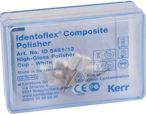 [ID5481] POLISHER WHITE CUP PKT 12