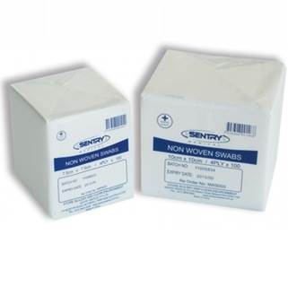 [INSWAB7] NON WOVEN GAUZE SWAB 7.5CM 4 PLY /100