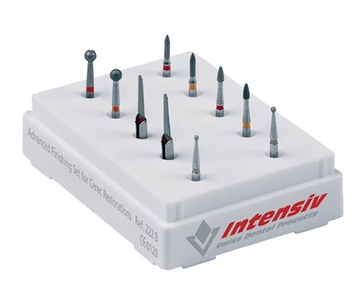 [ITSET222BC] INTENSIV CEREC FINISHING SET W/FILES