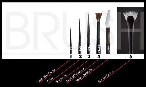 [JSMI008] MIYO BRUSH KIT