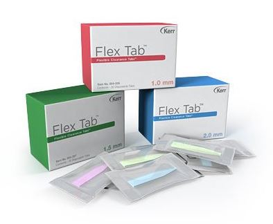 [KR004009] FLEXIBLE CLEARANCE TABS ASST WITH GUIDE