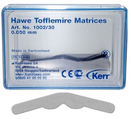 [KR100230] TOFFLEMIRE MATRICES NO.2 0.050MM PKT 30