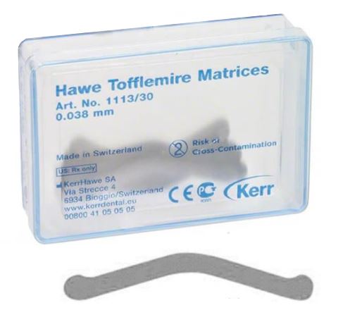[KR111330] TOFFLEMIRE MATRICES NO.13 0.038MM PKT 30