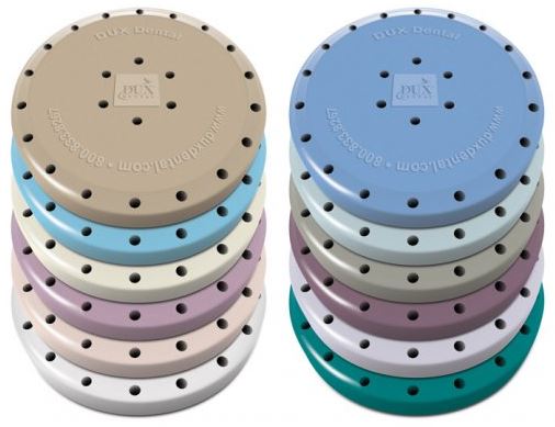 [KR31835DX] BUR BLOCK ROUND MAGNETIC 24 BUR BLUE