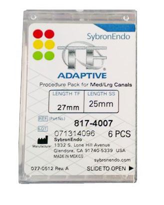 [KR8173007] TFA NITI FILE SMALL PROC PACK 27MM