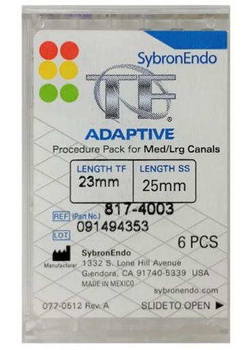 [KR8174003] TFA NITI FILE MED/LARGE PROC PACK 23MM