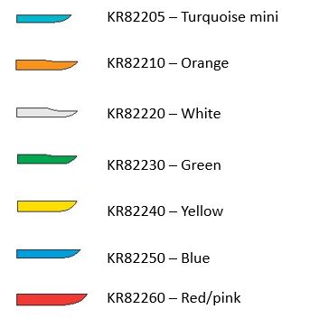 [KR82210] INTERDENTAL WOODEN WEDGES ORANGE /100