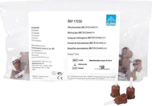 [KT17232] MIXING TIPS BROWN VISALYS CORE /50