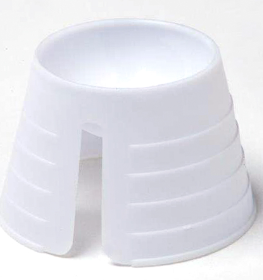 [LABIO22] BIODEGRADABLE DAPPEN DISHES CLEAR PKT 200